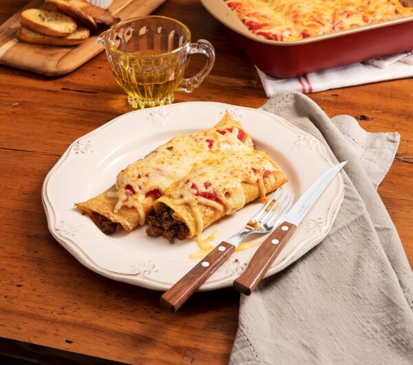 Kuchya Tramontina TRADICIONAL Steakgabel Set, 3 Stück, Naturholzgriffe – Bild 7